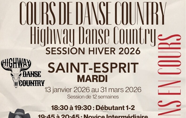 COURS DE DANSE COUNTRY