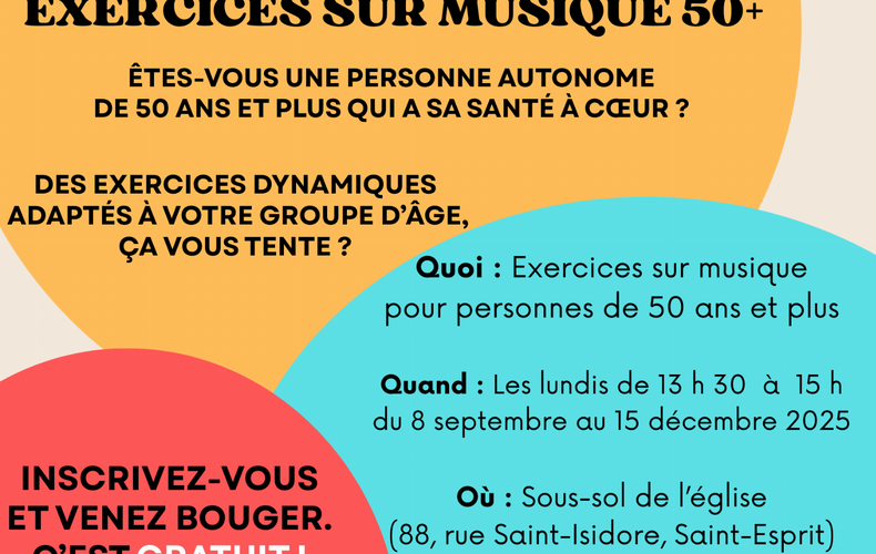 DE 50 ANS ET PLUS QUI A SA SANTÉ À COEUR?