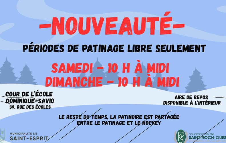 PATINAGE LIBRE SEULEMENT