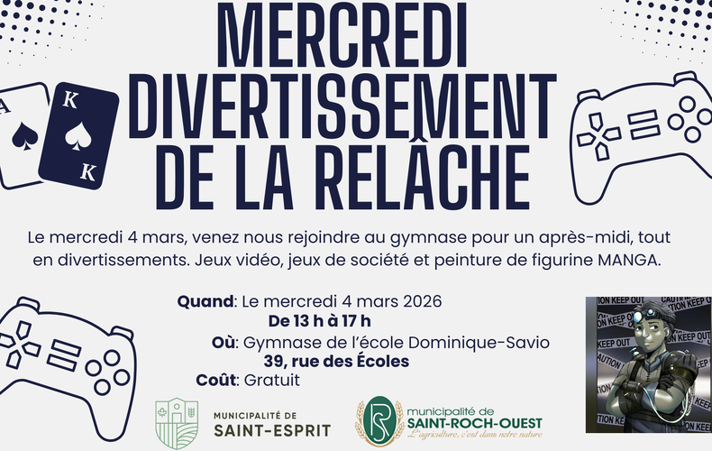 MERCREDI DIVERTISSEMENT DE LA RELÂCHE